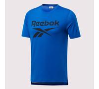 REEBOK Mens Blue Speedwick Work Out Ready Graphic Training T-Shirt Small BNWT