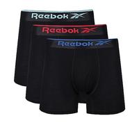 REEBOK Men's Calzoncillos Hombre en Negro, fabricados con viscosa de bambú Boxer Shorts, Black, S