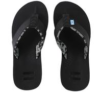 Reebok Men's Carilo Black Flip-Flops | Size: 6 Reebok Black 6