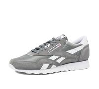 Reebok Men Klassisches Nylon Sneaker, Pure Grey, White, 8 UK