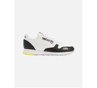 Reebok Unisex Adult Classic Leather CBLACK/FTWWHT/ACIYEL 7
