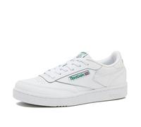 Reebok Men's Classic Leather Sneaker, White Green Blue Vector, 6 Big Kid