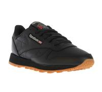 Reebok Mens Classic Leather Trainers - Black - 3.5 UK - Black - 100% Mixed
