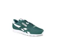 Reebok Men's Classic Nylon Sneaker, Collegiate Green Collegiate Green White, 11 UK