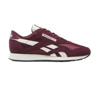 Reebok Men's Classic Nylon Sneaker, Black Cherry Black Cherry Chalk, 3 UK