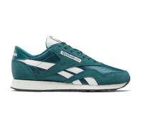 Reebok Men's Classic Nylon Sneaker, Retro Teal Retro Teal Chalk, 1 UK