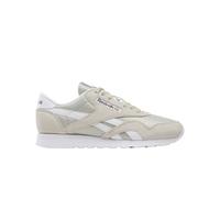 Reebok Men's Classic Nylon Sneaker, Sport Beige/Sport Beige/White, 11