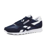 Reebok Men's Classic Nylon Sneaker, Vector Navy/White, 14 UK