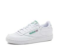 Reebok Men's Club C 85 Sneaker, Int White Green, 11.5 UK