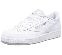 Club 85 Leather Trainers White/White/Grey 7.5 UK