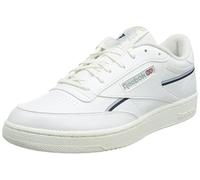Reebok Men's Club C 85 Vegan Trainer, Chalk/Gable Grey/Vector Navy, 6.5 UK