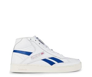 Reebok Mens Club C F High Tops Shoes White/Chalk/Blue 9 (43)