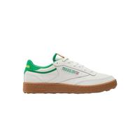 Reebok Men's Club C Golf Sneaker, Chalk/Classic Green, 38.5