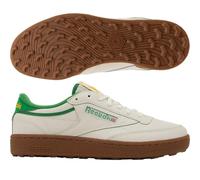 Reebok Men's Club C Golf Sneaker, Chalk/Classic Green, 39
