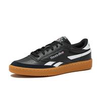 Reebok Men's Club C Revenge Vintage Sneaker, Black/White/Gum, 9.5
