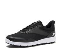 Reebok Men's Course Ease, Black/Black/White, 11 X-Wide