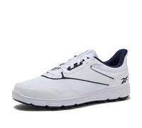 Reebok Men's Course Ease, White/Navy/Navy, 7.5 X-Wide