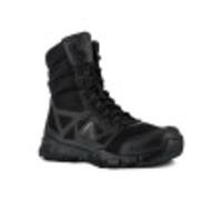 Reebok Men's Dauntless 8-Inch Seamless Side Zip Boots - Black, Size 9 UK (43 EU)
