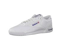 Reebok Men's Exofit Clean Logo Int Shoes low non football , White Intense White Royal Blue Royal Blue 0, 8 UK