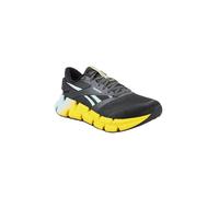 Reebok Men's FLOATZIG 2 Sneaker, Washed Black/Glitch Aqua/Golden Haze, 13 UK
