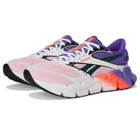 Reebok Men's Floatzig 2 Sneaker, White/Royal Purple/Flash Orange, 8 UK