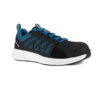 Reebok Men's Fusion Flexweave Safety Toe Athletic Work Mid-Cut Industrial & Construction Boot, Black, 12 Wide
