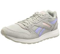 Reebok Men's GL1000 Sneakers, Pure Grey 3/Lilac Glow/Gold Met, 4 UK