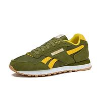 Reebok Men's Glide Sneakers, Earthy Green/Golden Haze/White, 7.5 UK