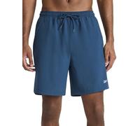 Reebok Mens Glider Running 7” Short, Majolica Blue, Large