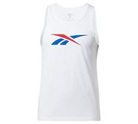 Reebok Men's Graphic Series Vector T-Shirt White/Vector Red/Vector Blue M