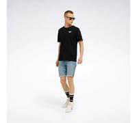 Reebok Men's Identity Left Chest Logo T Shirt, Black, L UK