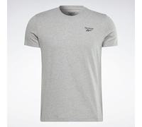 Reebok Mens Identity Left Chest Logo T-Shirt, Medium Grey Heather, S EU