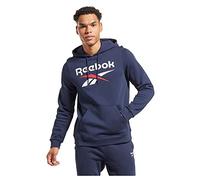 Reebok Identity Fleece Stacked Logo Pullover Sweatshirt