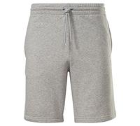 Reebok Men's Identity French Terry Shorts Medium Grey Heather M