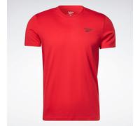 Reebok SHORT SLEEVE T-SHIRT Identity Logo, Vector Red/Black, M EU