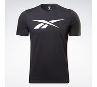 Reebok Men's Identity Vector T-Shirt, Black, XL