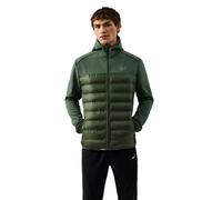 Reebok Mens Jacket Heywood Hybrid Padded Jacket Breakaway Green