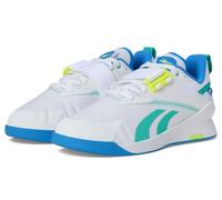 Reebok Men's Lifter Pr Iii Sneaker, White/Unleashed Green/Lime, 9 UK