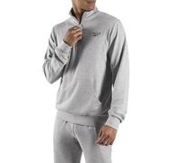 Reebok Logo Placement Quarter Zip Gray