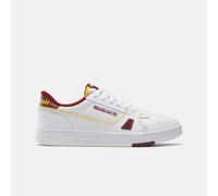 Reebok Mens LT Court Trainers in White red Leather - Size UK 3.5