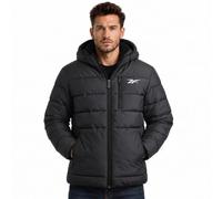 Reebok Men's M Glacier Sherpa Jkt Modern | Weather-Resistant Taffeta Quilted Shell, Vislon Zippers with Logo Pullers, Lycra-Bound Hood, Cuffs & Hem