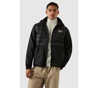 Reebok Mens Mixed Media Jacket - Black - Size Medium