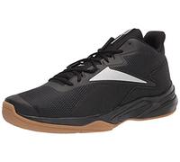 Reebok Men's More Buckets Sneaker, Black/Silver Metallic/White, 11