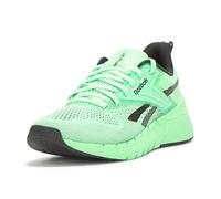 Reebok Men's Nano Gym Sneaker, Black/Green Glow, 5.5 UK