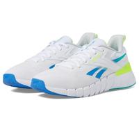 Reebok men's Nano Gym Sneaker, White/Unleashed Green/Kinetic Blue, 7