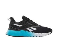 Reebok Men's Nano Gym Trainers, Black White Future Cyan, 9.5 UK