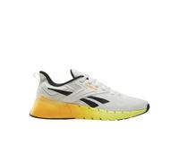 Reebok Men's Nano Gym Trainers, Chalk Black Electric Amber, 8 UK
