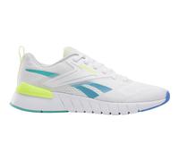 Reebok Mens Nano Weightlifting Trainers in White/Grn/Blu - Size UK 7