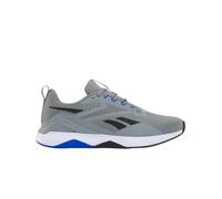 Reebok Men's Nanoflex 2 Trainers, Grey 3 Black Optimum Blue, 8.5 UK