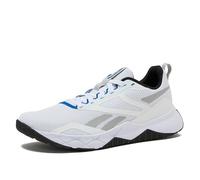 Reebok Men's Nfx Trainer Sneaker, White/Black/Optimum Blue, 10 UK